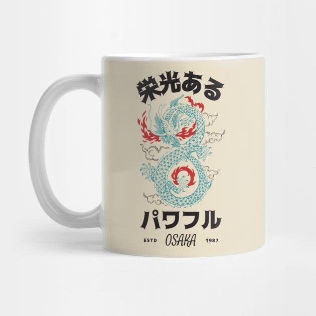 Japanese Dragon by MuchY.Store